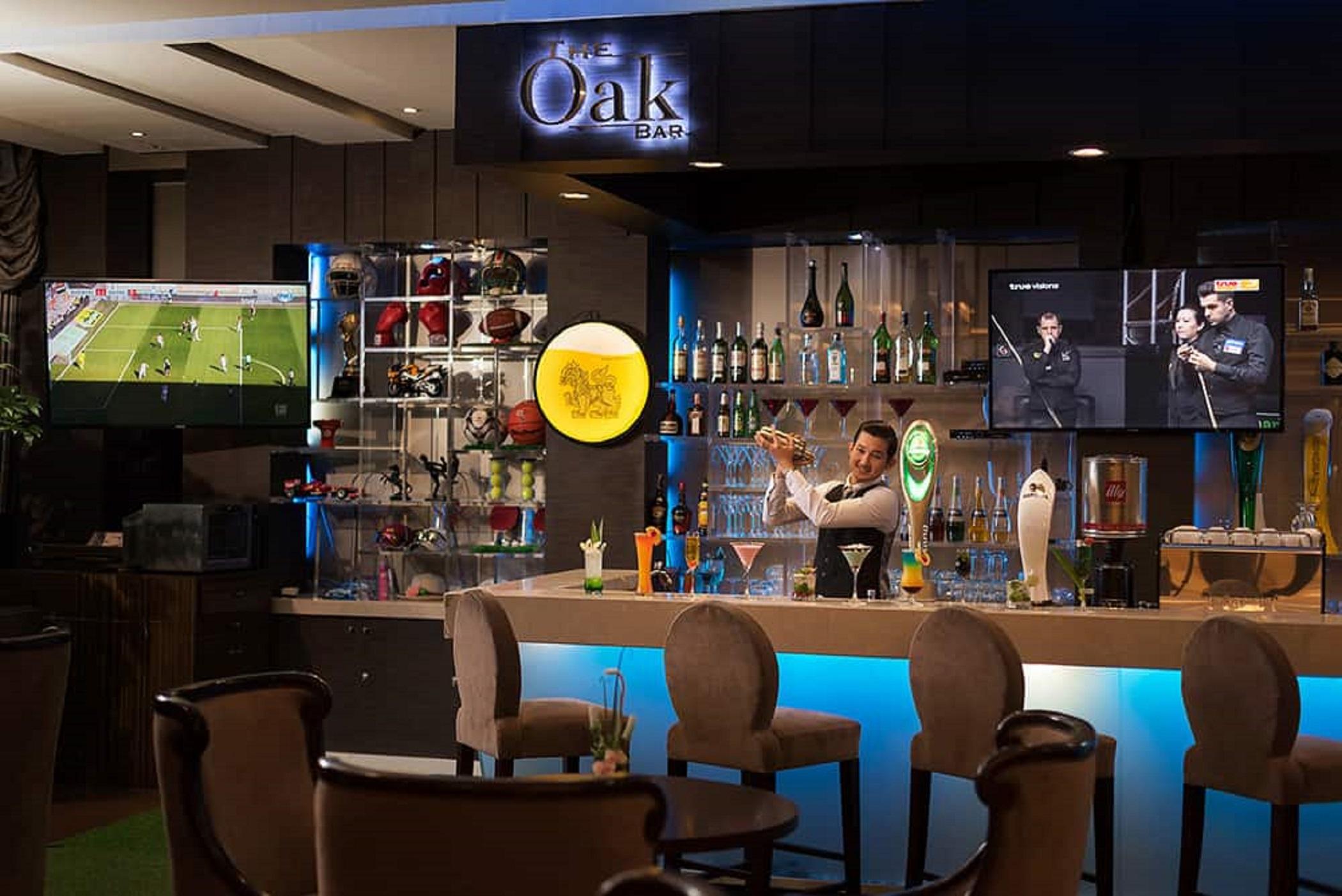 The Berkeley Hotel Pratunam Μπανγκόκ Εξωτερικό φωτογραφία Oak Bar
